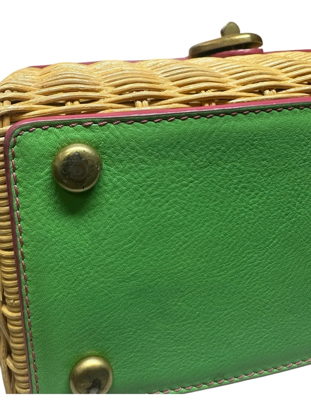 Juicy Couture structured wicker